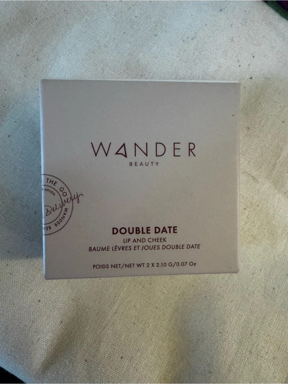 Wander Beauty Double Date Lip and Cheek - Pale Pink